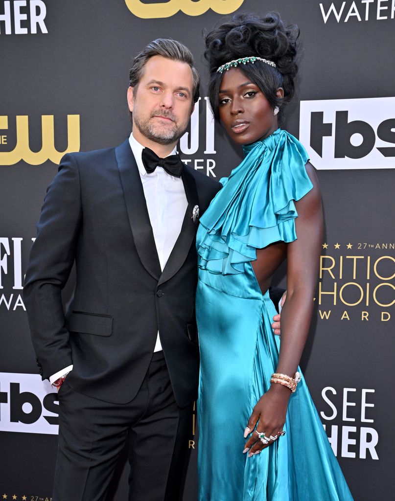 Joshua Jackson and Jodie Turner-Smith attend the 27th Annual Critics Choice Awards at Fairmont Century Plaza on March 13, 2022 in Los Angeles, California