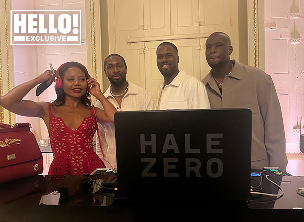 Marchioness of Bath attends a VIP suite sound check with Hale Zero