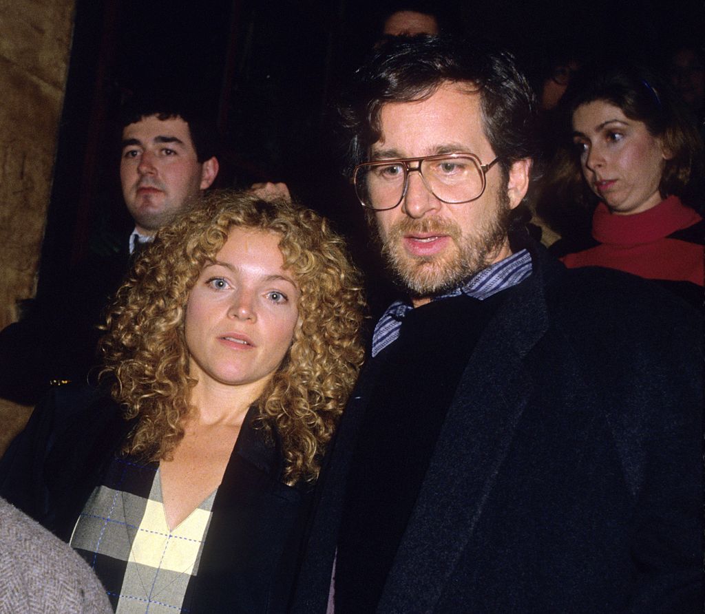 amy irving and steven spielberg old photo
