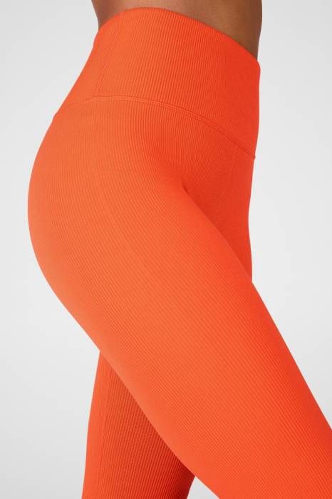 fabletics orange leggings