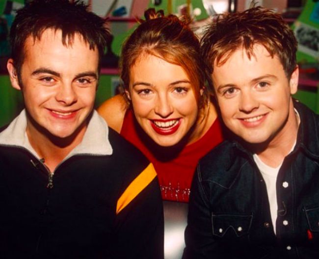 ant and dec throwback photo