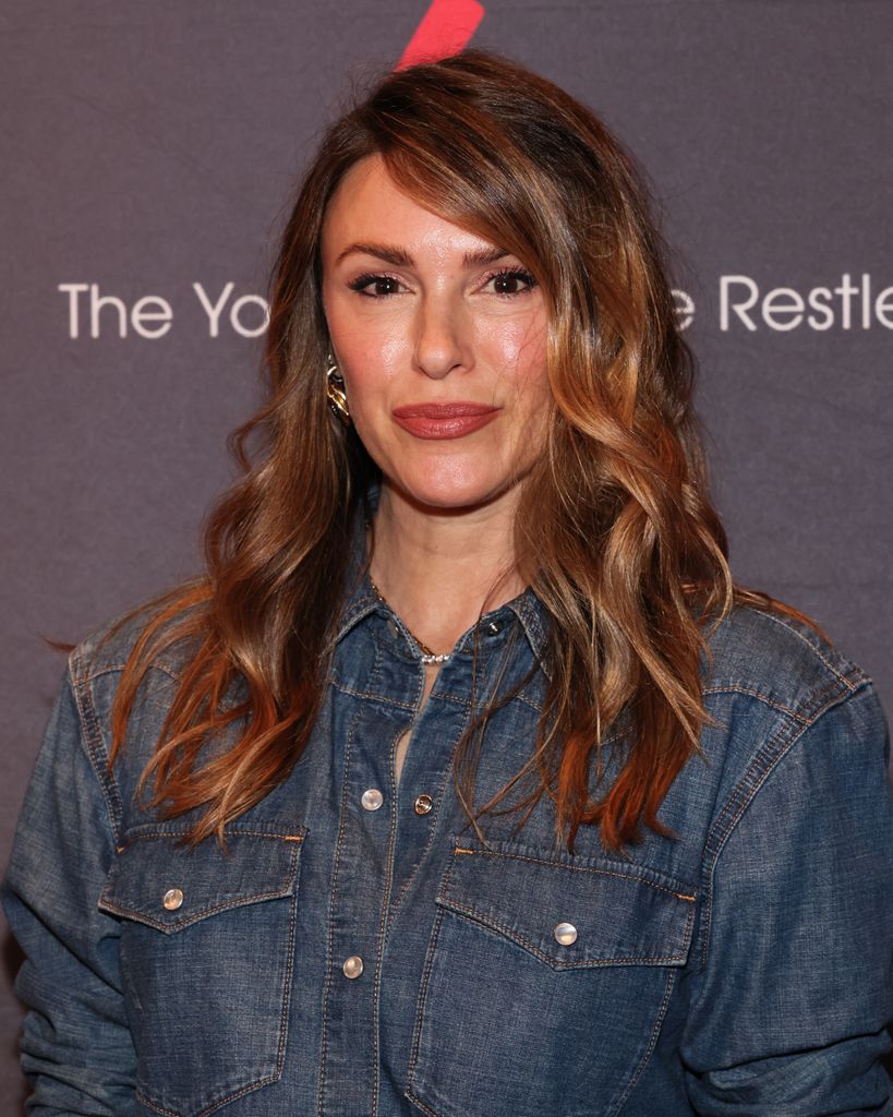  Elizabeth Hendrickson celebrating 13,000 episodes of "The Young And The Restless"