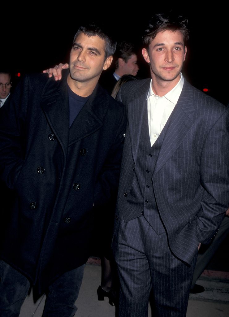 George Clooney and Noah Wyle at the Premiere of 'From Dusk Till Dawn', Pacific's Cinerama Dome, Hollywood, 1996