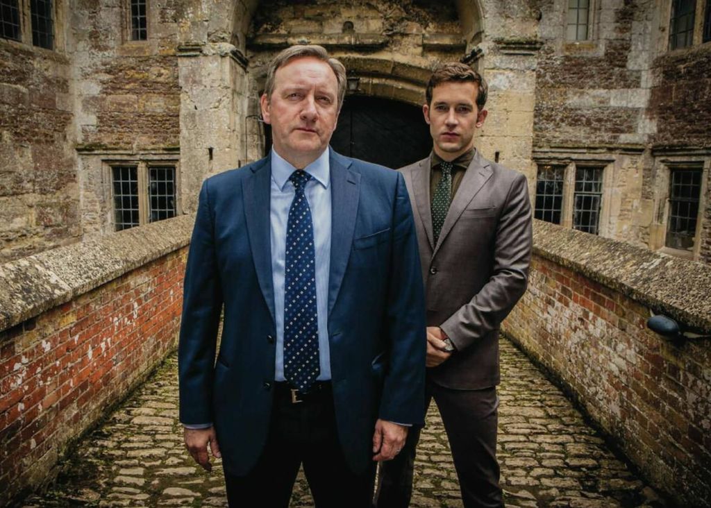 Neil Dudgeon and Nick Hendrix in Midsomer Murders