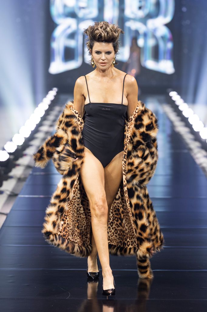 Lisa Rinna at the Rotate show during Copenhagen Fashion Week 