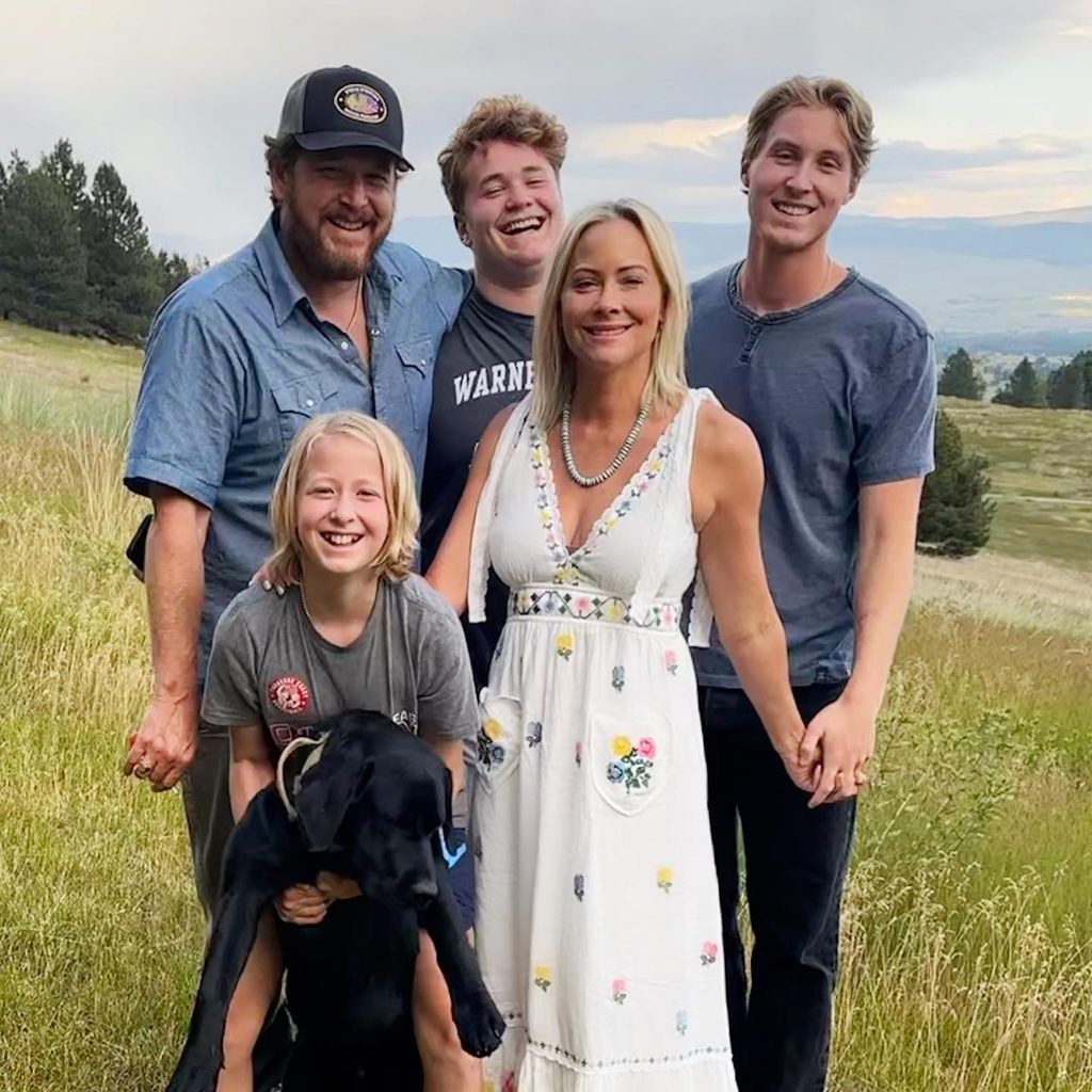 Cole and Cynthia Hauser with their three kids