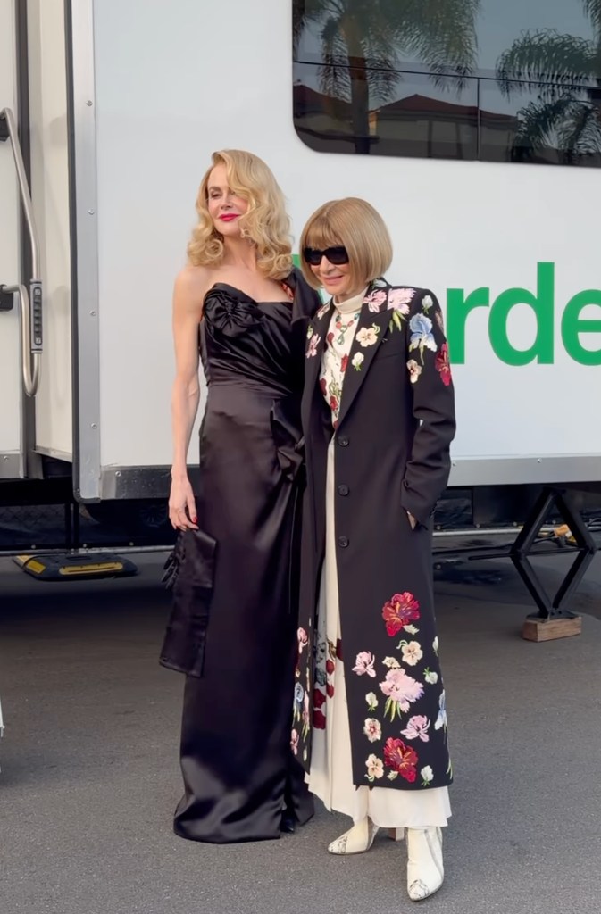Nicole Kidman and Anna Wintour at Vogue World 2025