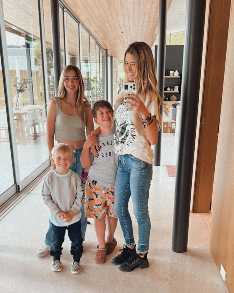 The Flip or Flop star with her three children