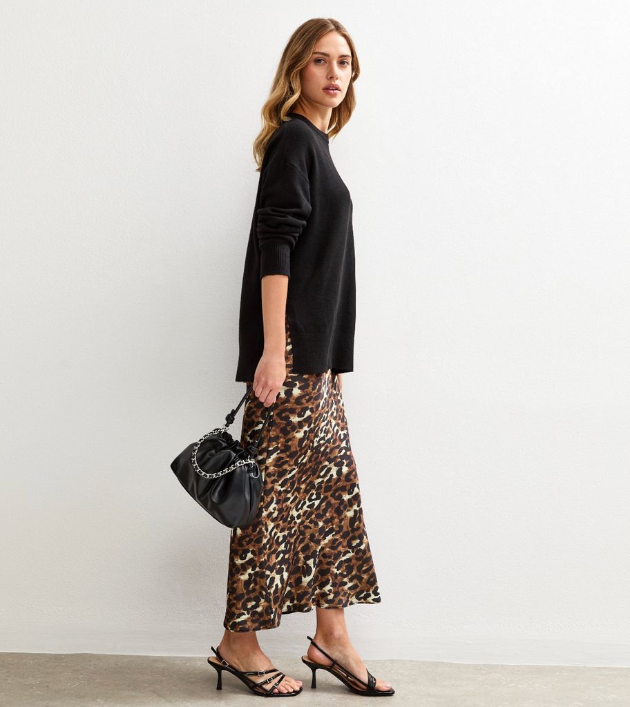 New Look Leopard Print Skirt