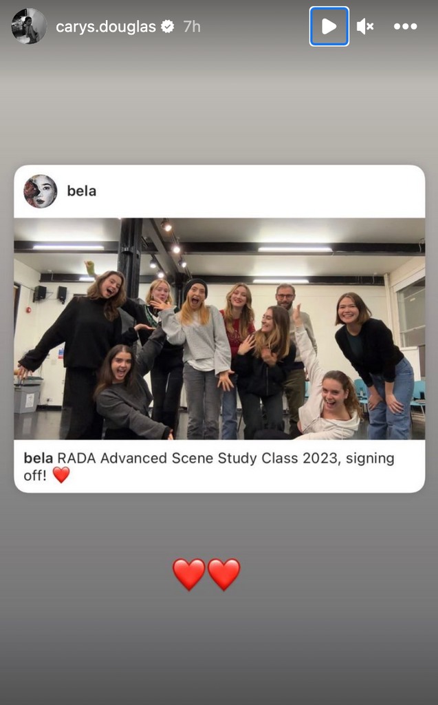 Catherine Zeta-Jones and Michael Douglas' daughter Carys is studying at London's RADA