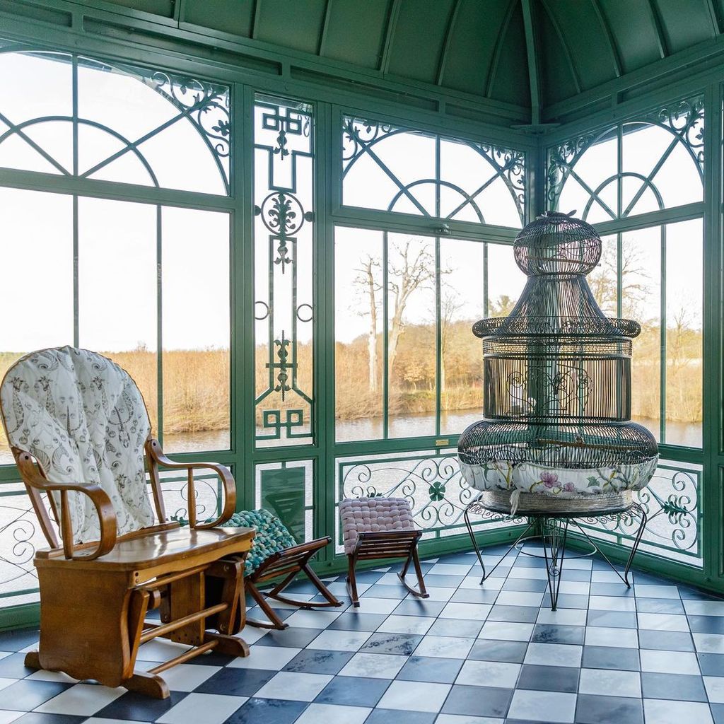 Dick and Angel Strawbridge's heavenly conservatory at home