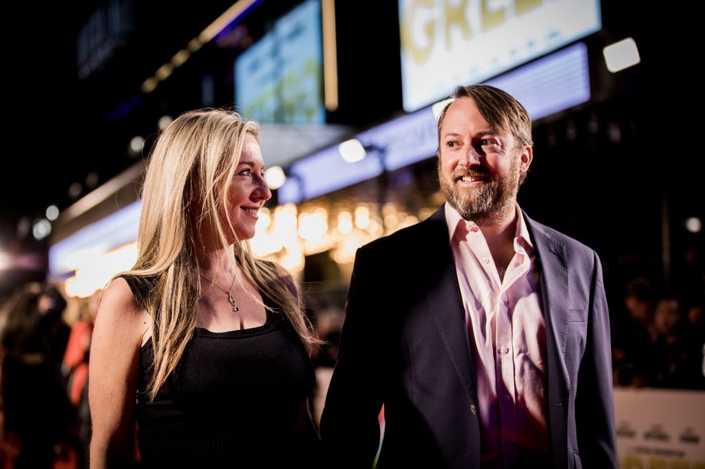 couple at film premiere