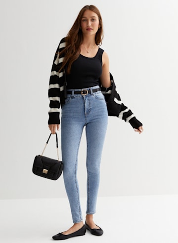 new look pale skinny jeans 