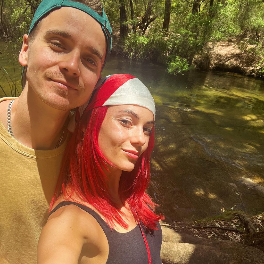 The couple are having the best time in Australia
