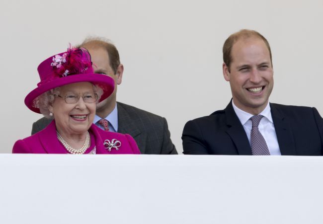 Prince William the queen patrons lunch