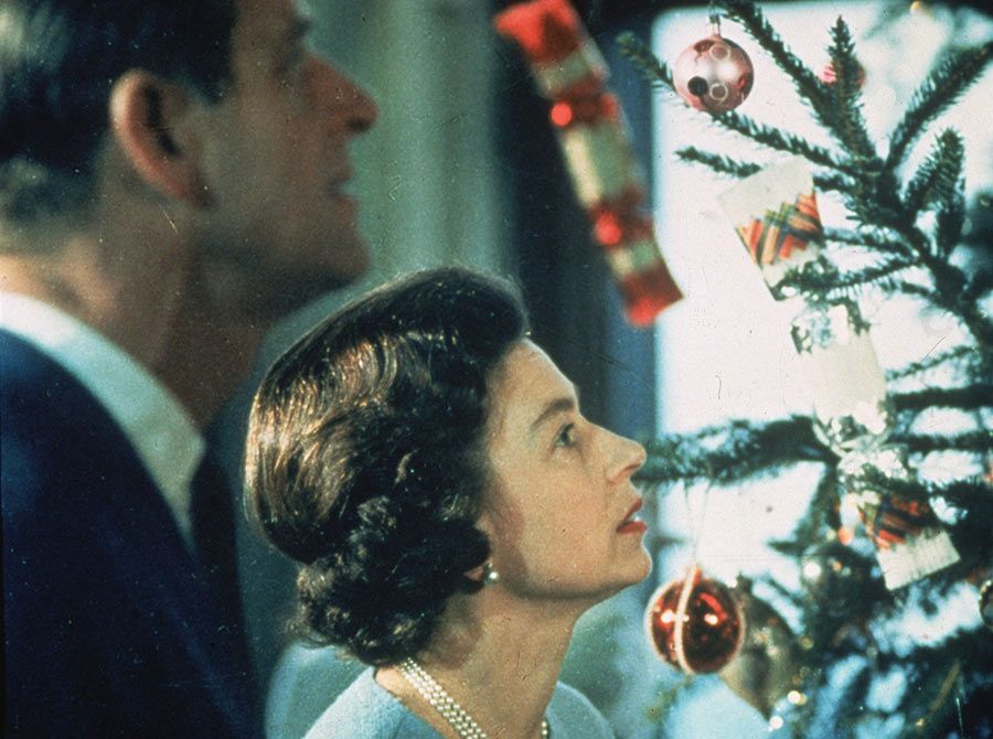 11 1969 Buckingham Palace Christmas tree documentary