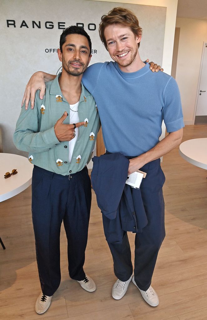 RIZ Ahmed and Joe Alwyn Join Range Rover For Lunch During Men's Semi-Final Day at the Championships