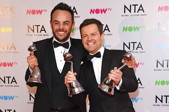 ant and dec win nta
