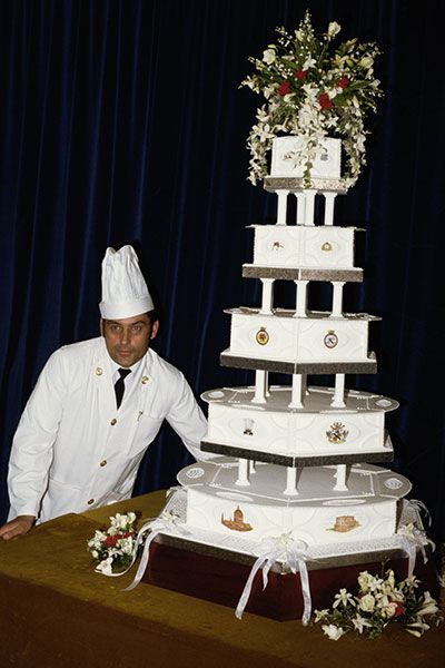 charles diana wedding cake