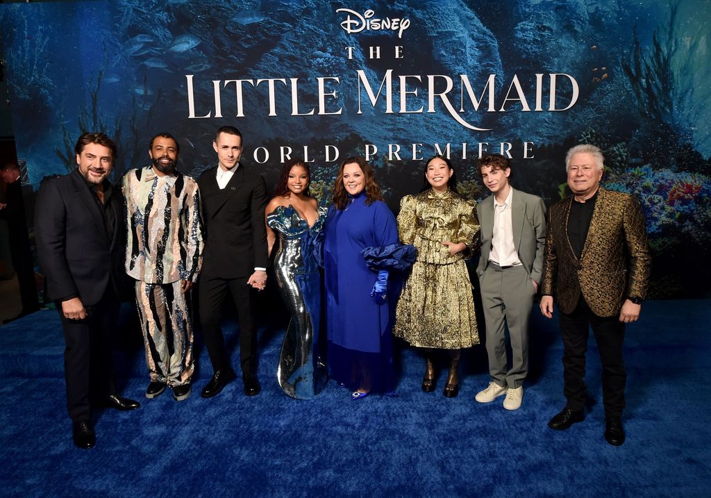 The cast of The Little Mermaid