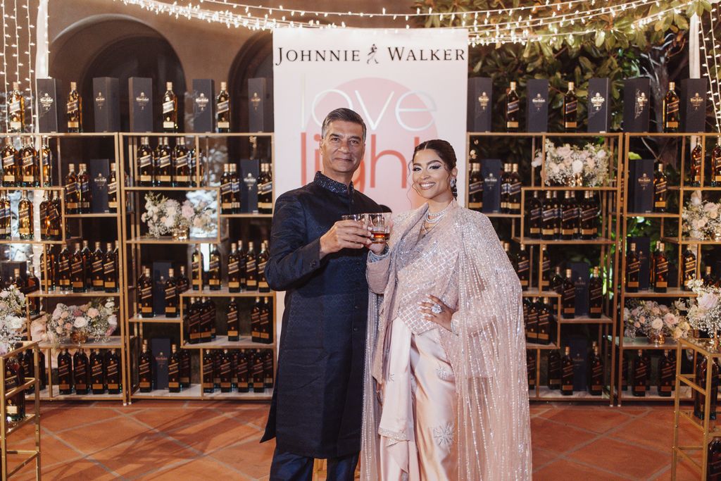 Lilly Singh celebrates Diwali with Johnnie Walker Blue Label at her annual Diwali party in Los Angeles