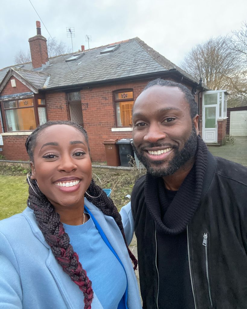 A photo of Scarlette Douglas and her brother Stu