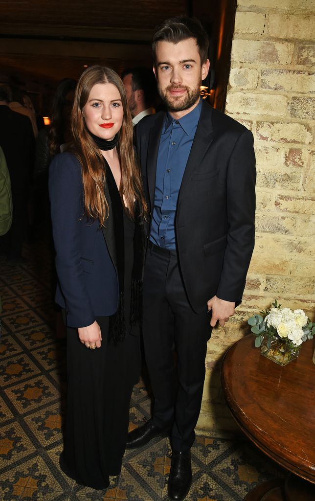 Jack Whitehall (R) and sister Molly Whitehall attend Harvey Weinstein's pre-BAFTA dinner in partnership with Burberry and GREY GOOSE at Little House Mayfair on February 12, 2016 in London, England.