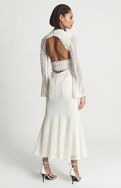 Reiss lace dress