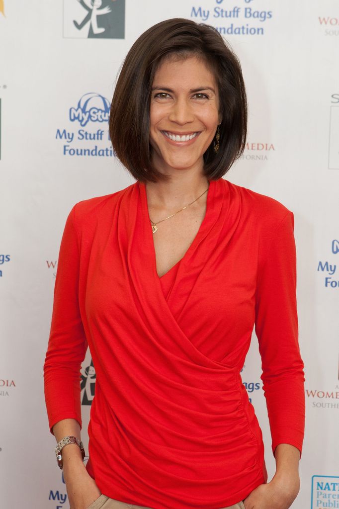 Andrea in red top