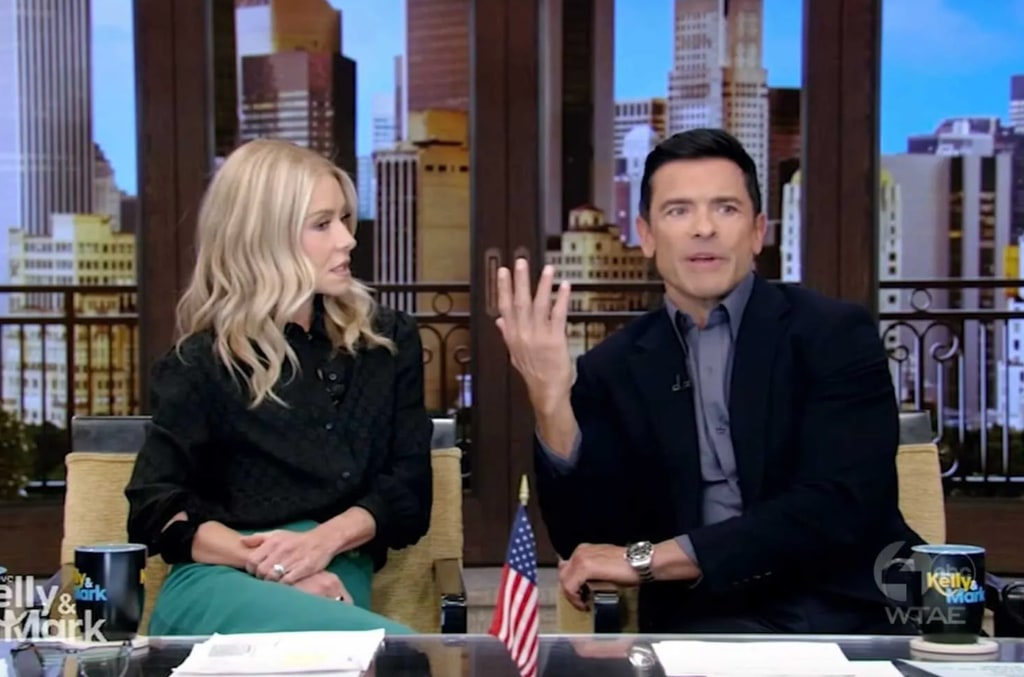 Kelly and Mark on LIVE