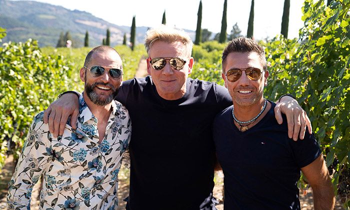 gordon  ramsay gino dacampo fred sirieix american roadtrip