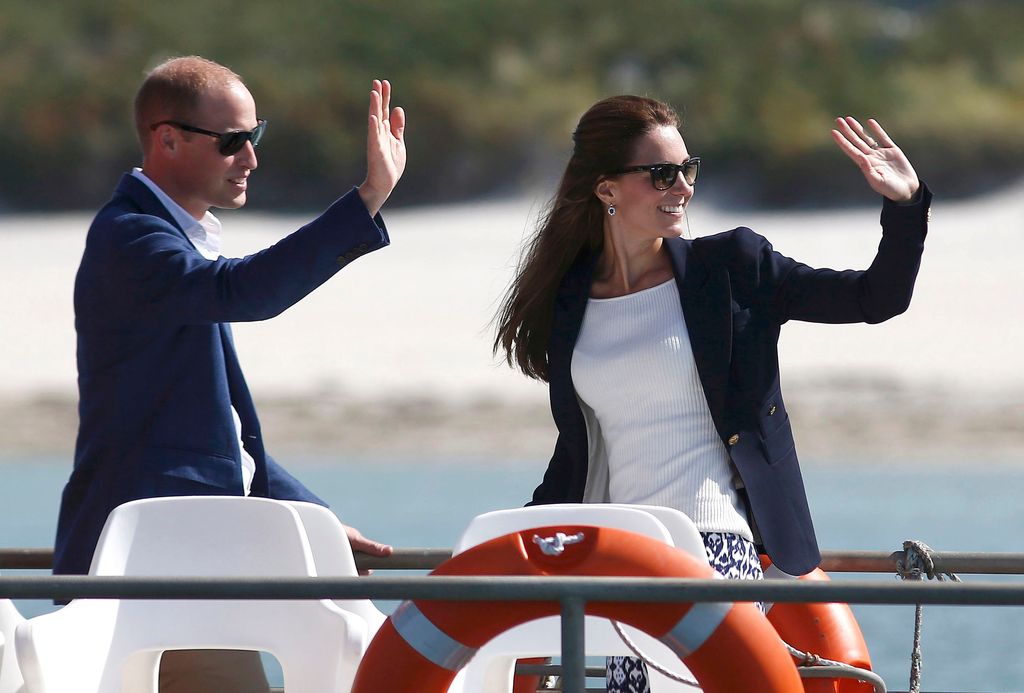 The Duke And Duchess Of Cambridge Visit The Isles Of Scilly, 2016