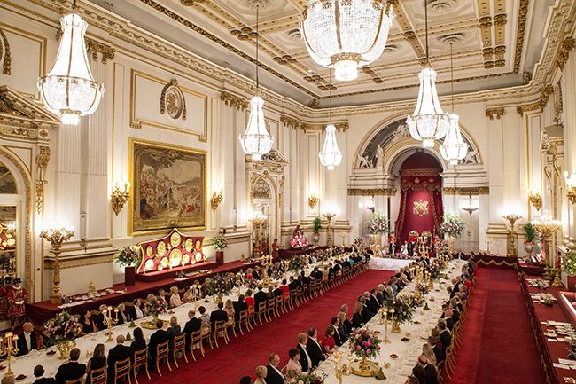 buckingham palace dining