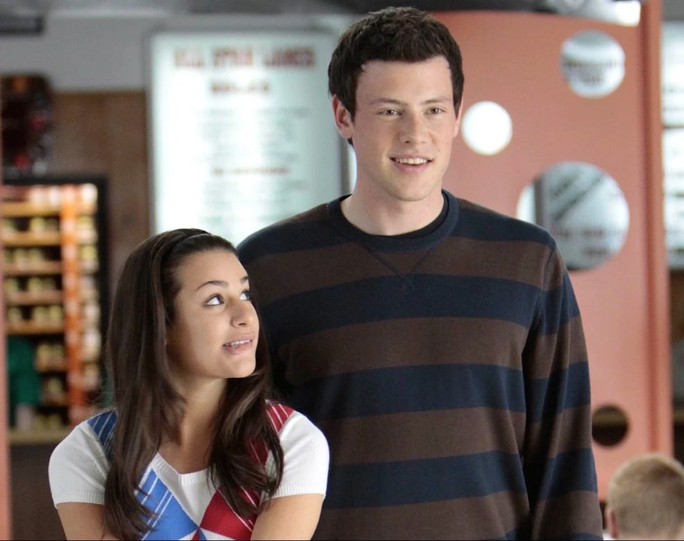 rachel and finn glee