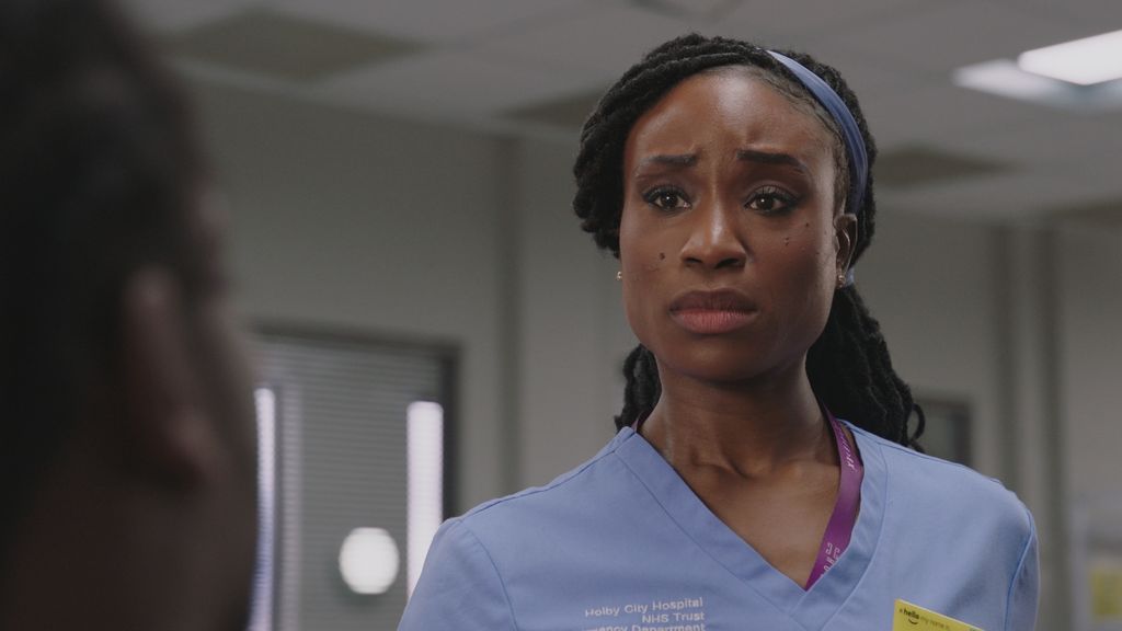 Adesuwa Oni as Ngozi Okoye in Casualty