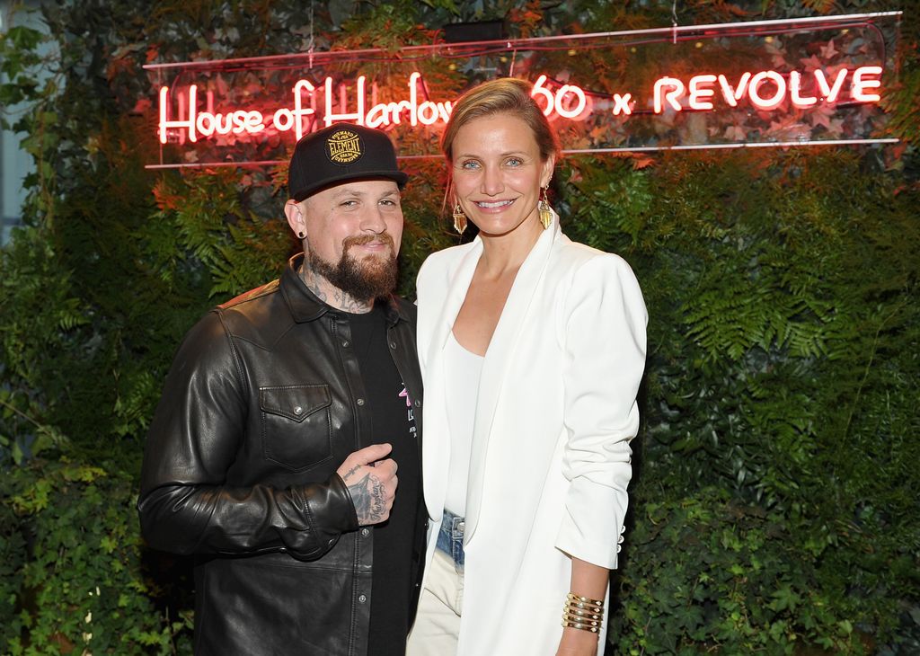 LOS ANGELES, CA - 02 JUIN : le guitariste Benji Madden et l'actrice Cameron Diaz assistent à House of Harlow 1960 x REVOLVE le 2 juin 2016 à Los Angeles, Californie. (Photo de Donato Sardella/Getty Images pour REVOLVE)