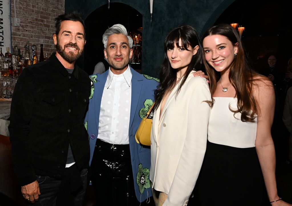 Justin Theroux, Tan France, Louisa Jacobson and Nicole Brydon Bloom
