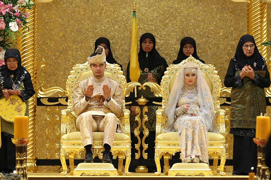 7 brunei royals wedding