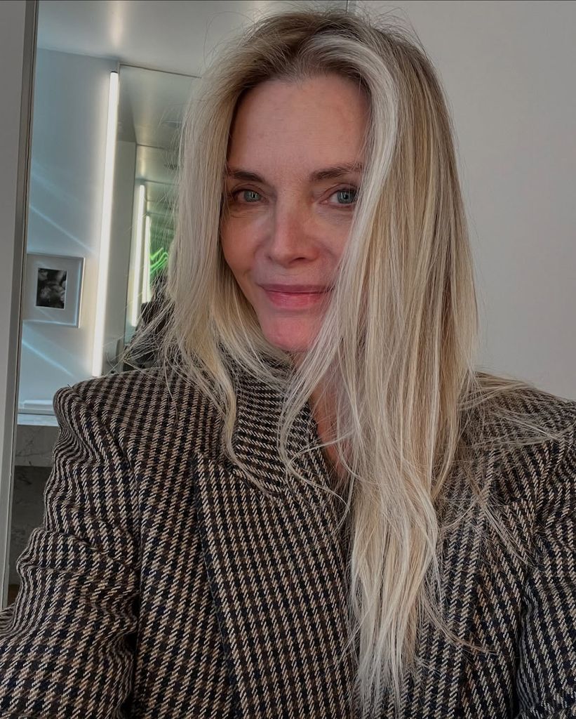 Makeup free selfie of Michelle