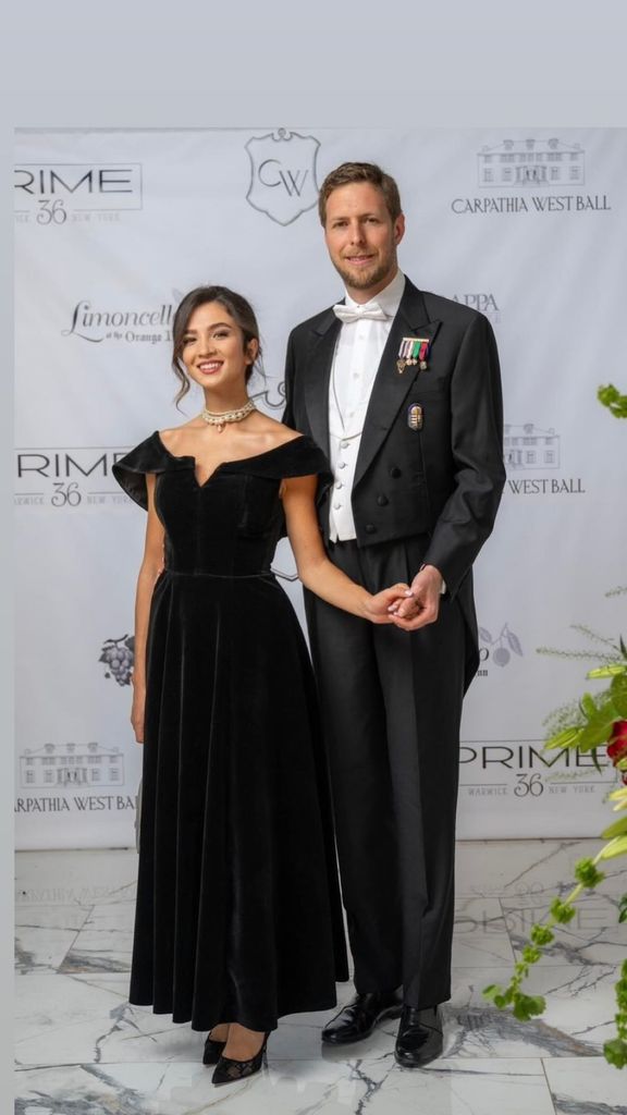 Crown Prince Leka II with his new girlfriend Blerta Celibashi