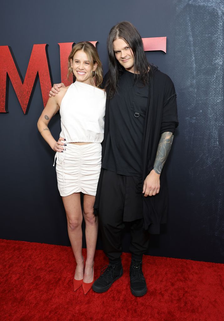 Sosie Bacon and Travis Bacon attend the Los Angeles screening of Paramount's Smile at Aero Theatre on September 27, 2022