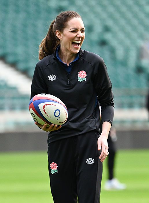 kate middleton rugby ball