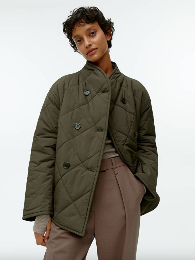 Arket quilted jacket