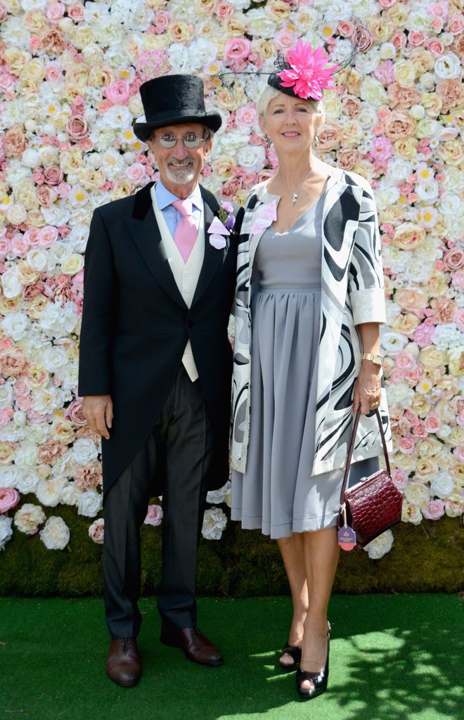 Eddie Jordan and Marie Jordan at Royal Ascot