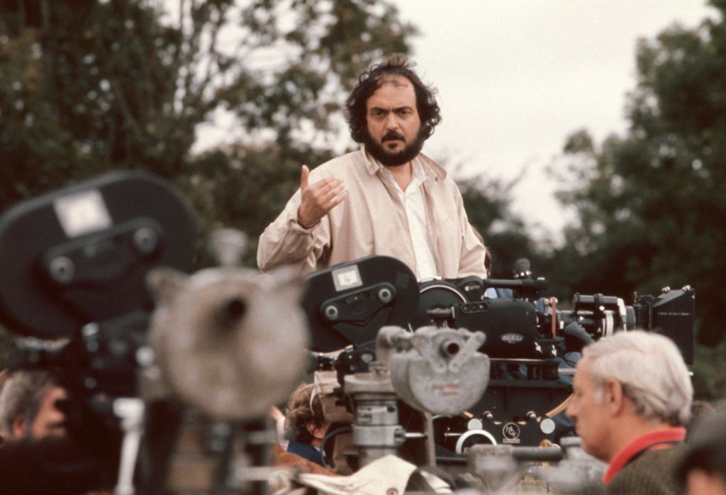 Stanley Kubrick director on the set of the 1975 movie 'Barry Lyndon'.