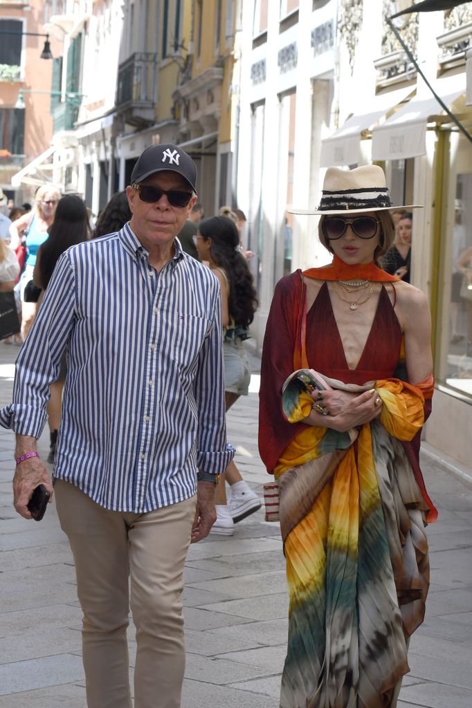 Tommy Hilfigher arrives in Venice