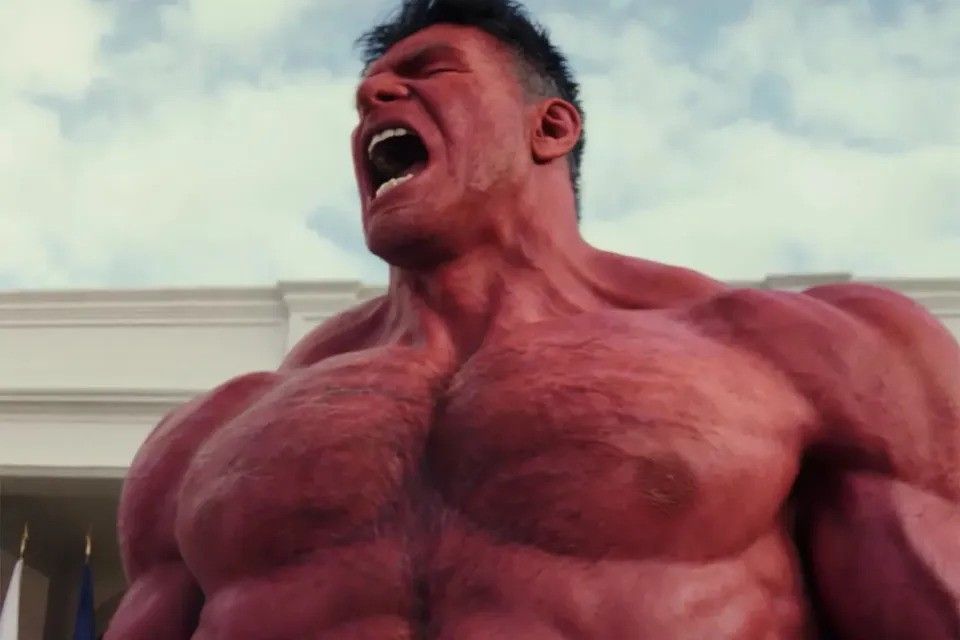 harrison ford as the red hulk