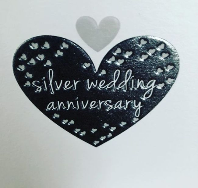 phillip schofield wife silver wedding anniversary instagram