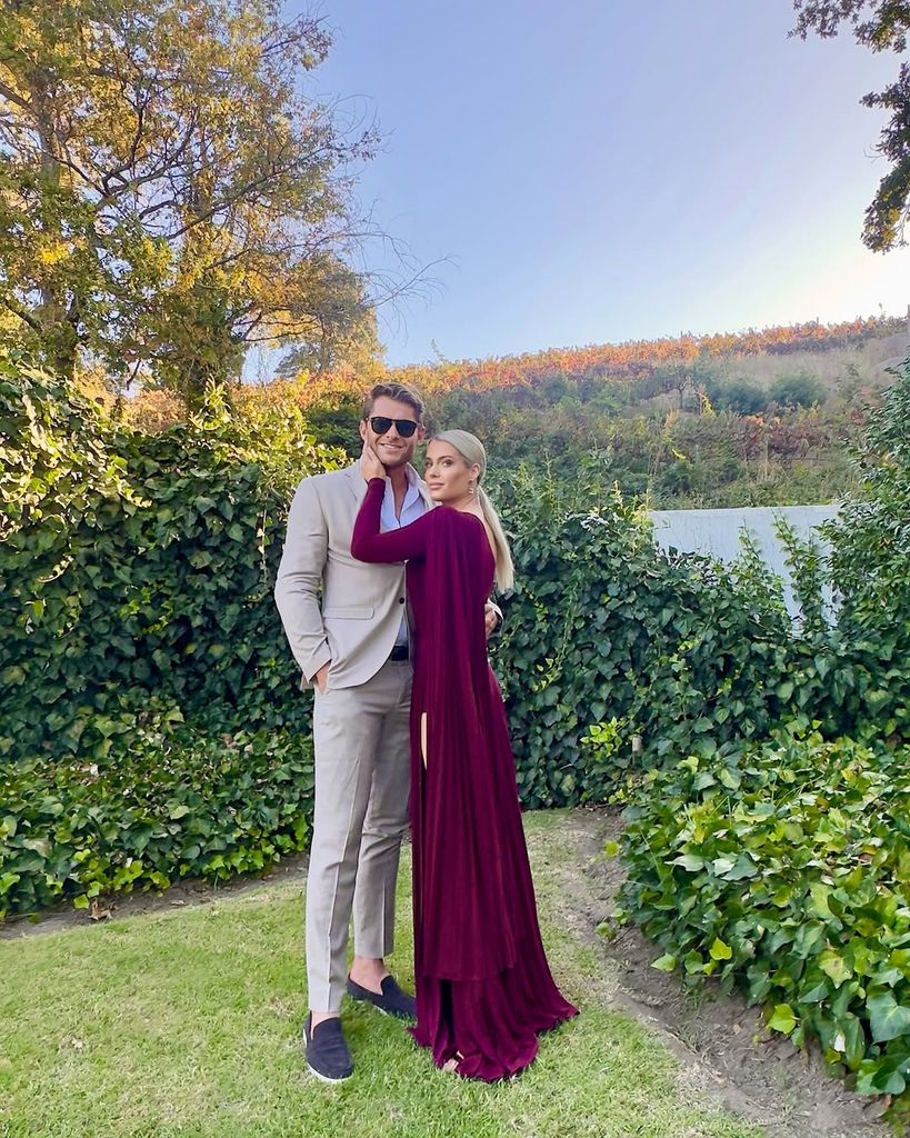 Lady Amelia Spencer and her husband Greg Mallett looked wonderful at their friend Lexi's wedding