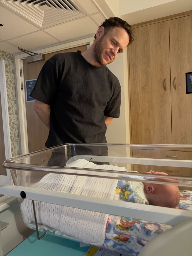 Olly Murs newborn Albert